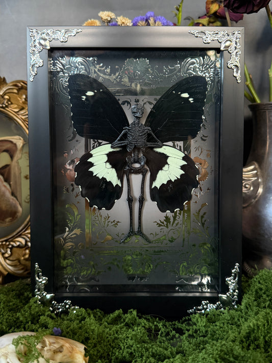 BLACK SWALLOWTAIL FAIRY - Mother of Hades Dead Fairy Collection