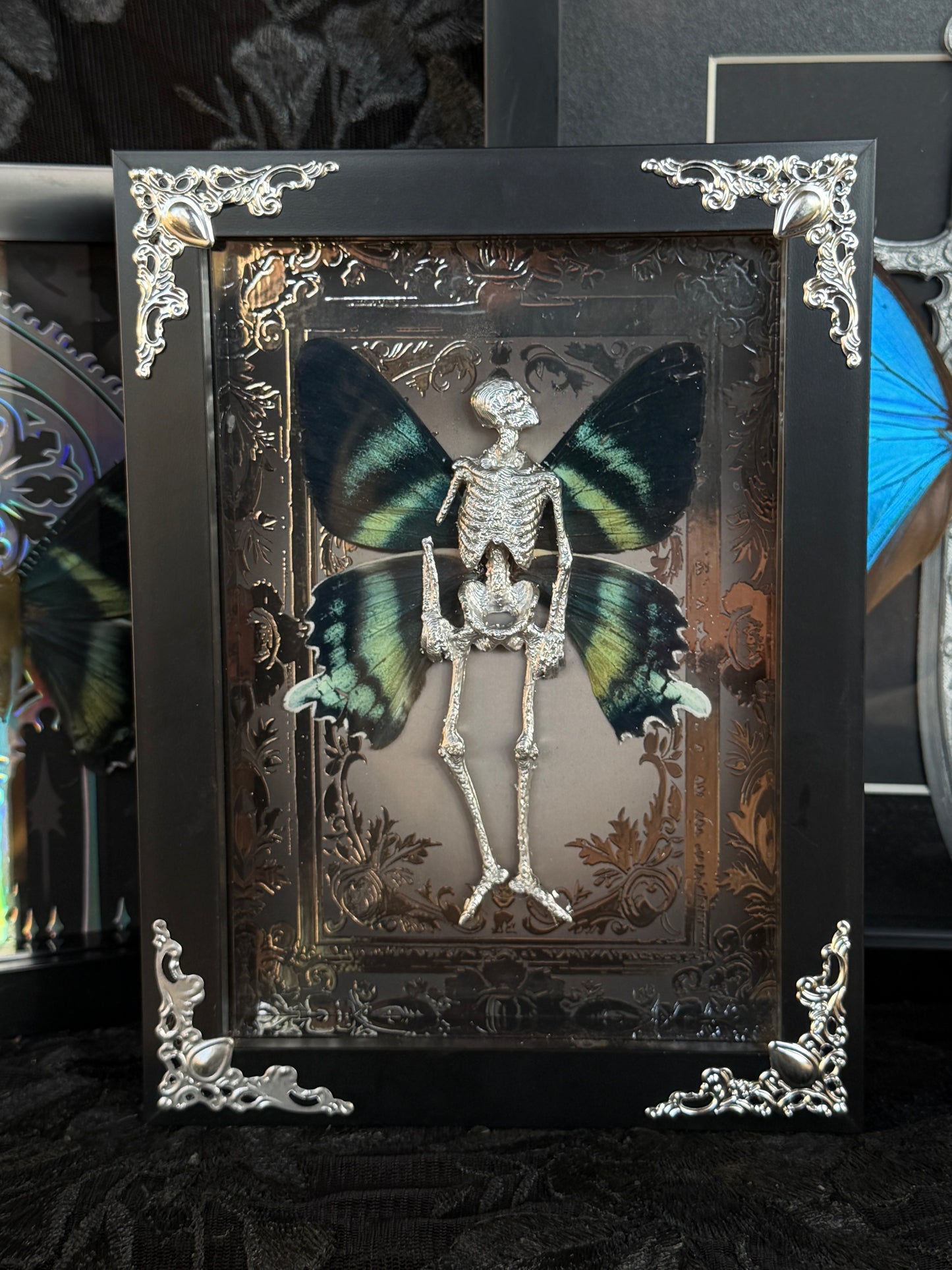 TINKA TEAL FAIRY - Mother of Hades Dead Fairy Frame