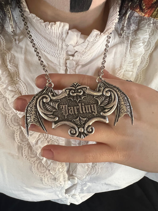 DARLING - Mother of Hades coffin plaque Necklace