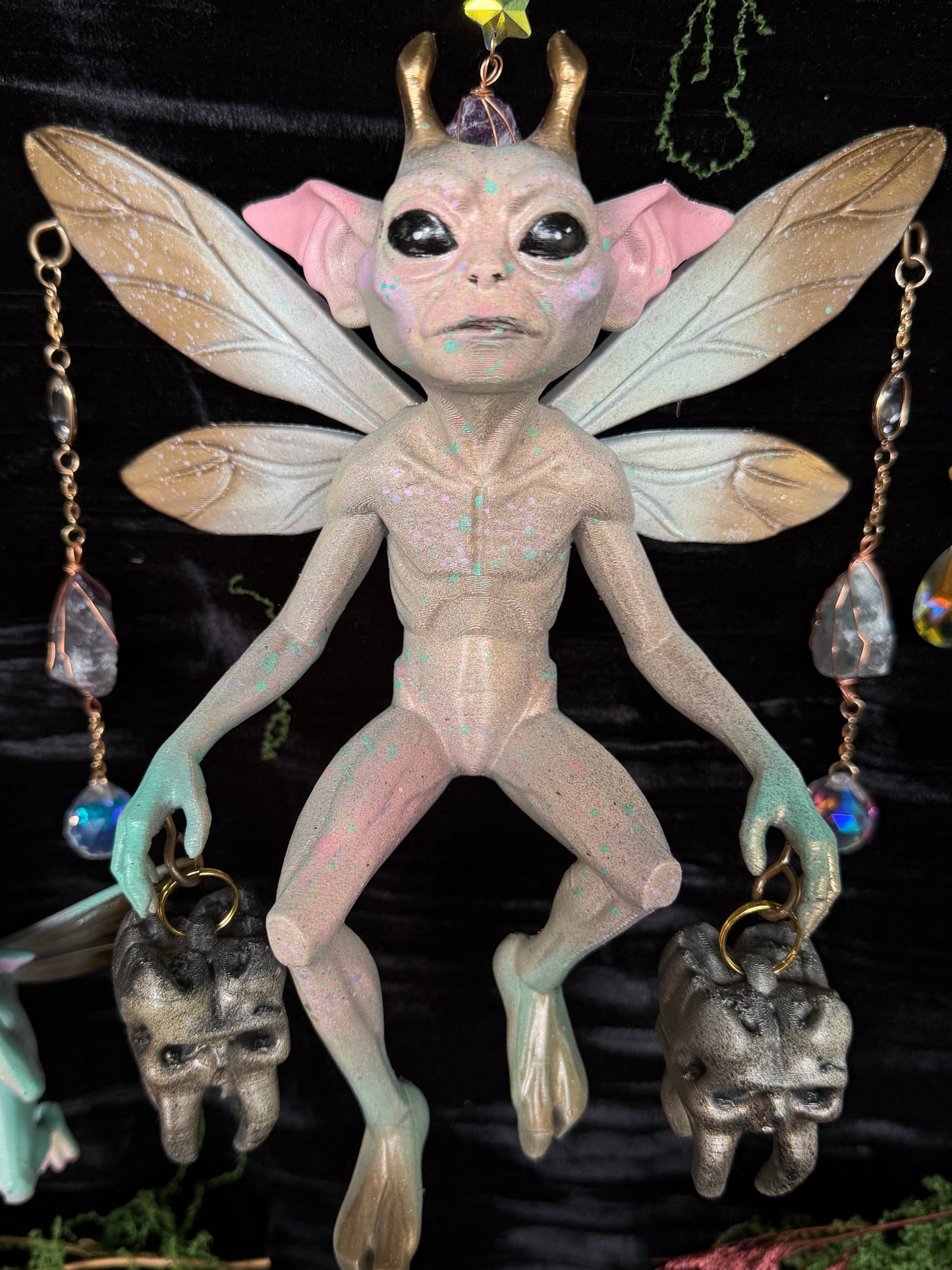 CASSIUS - Fluorite Moon Tooth Fairy Creature