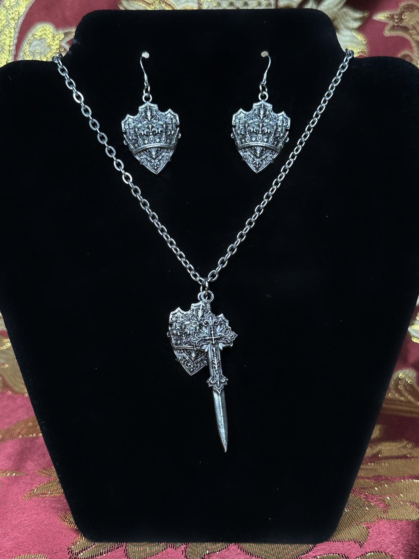By The Shield - Mother of Hades Cast Earrings