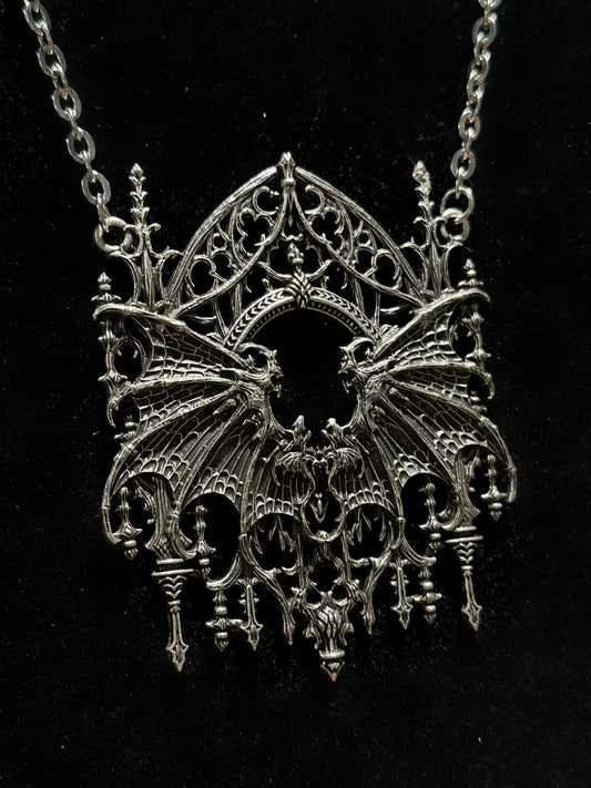NONE SHALL PASS - Mother of Hades NIGHT GARDEN Necklace