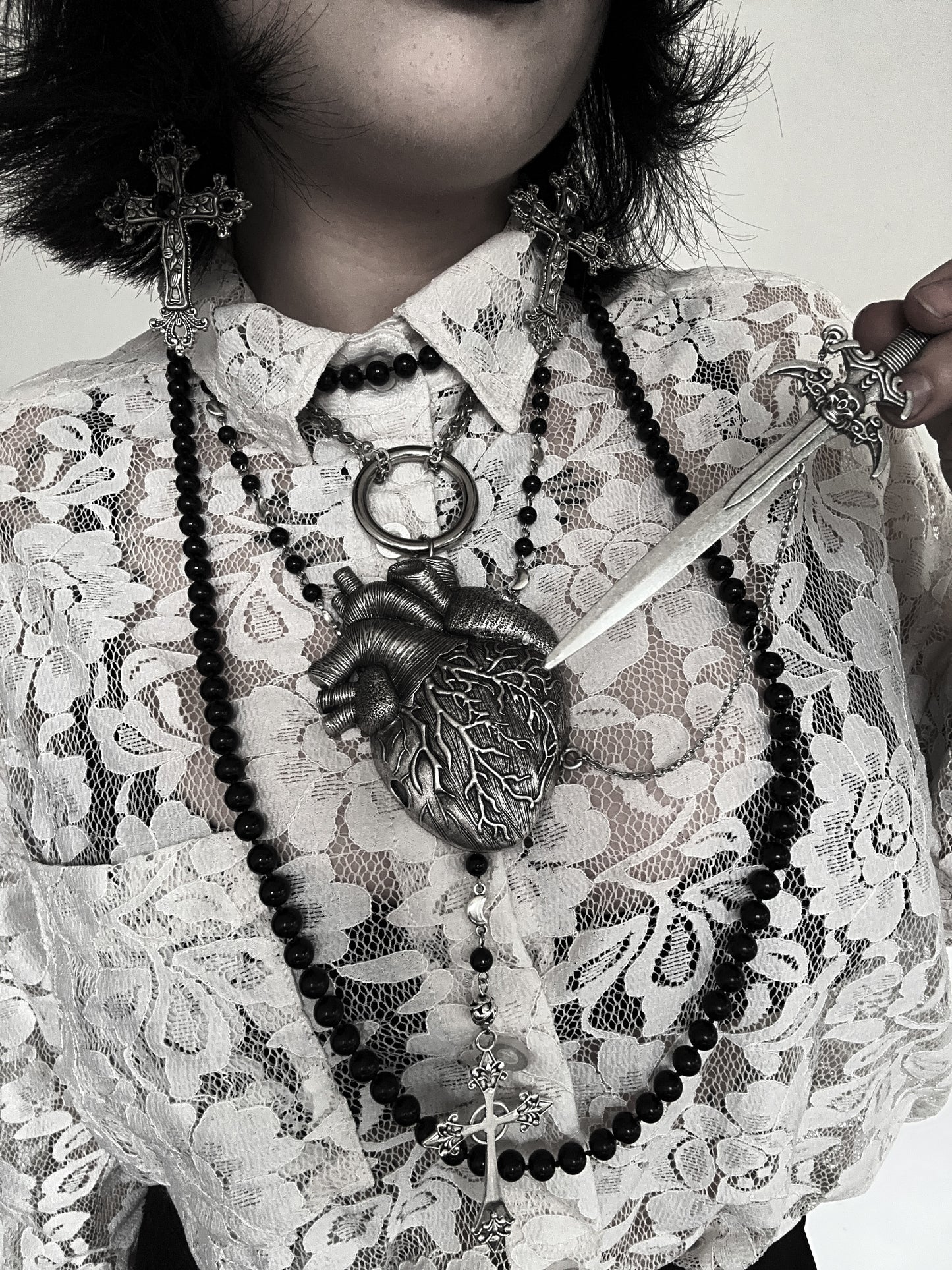 HOLY LOVE FOOL - Mother of Hades Cast Necklace