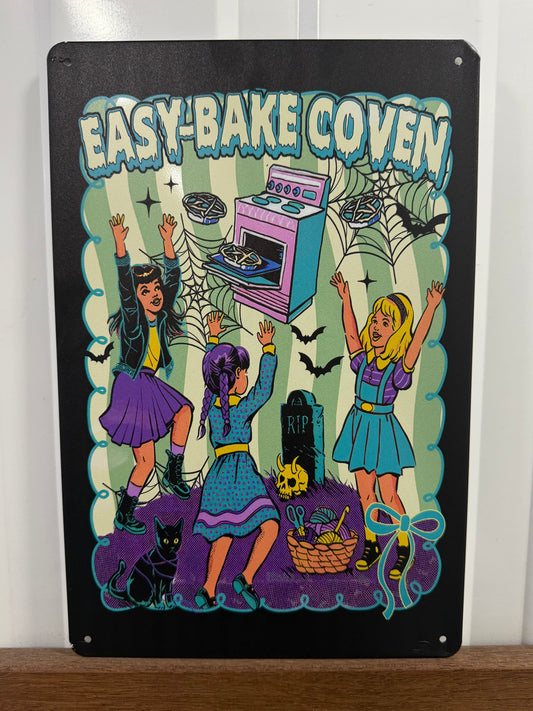 EASY BAKE COVEN - Tin Sign