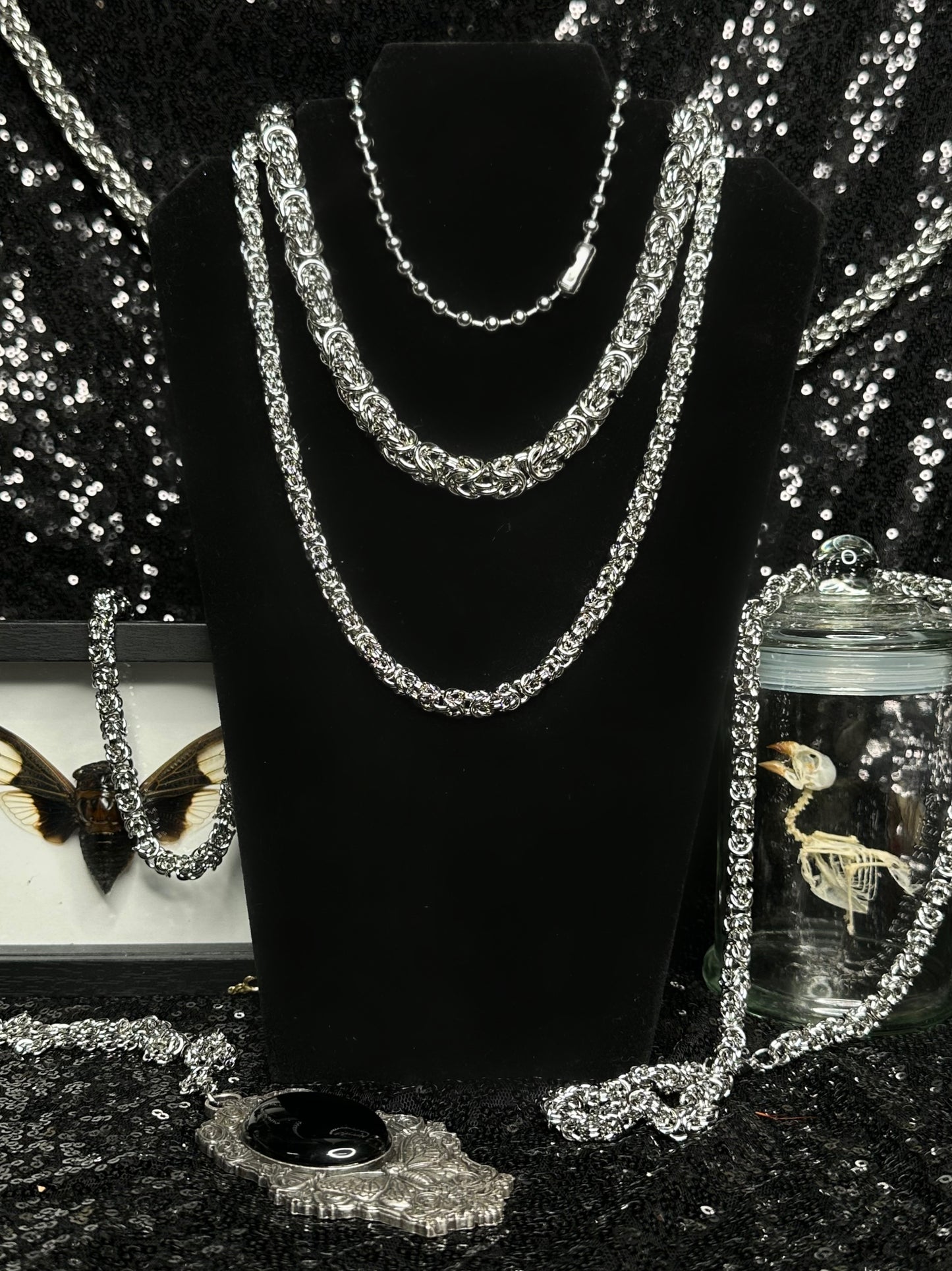 MEDIUM COIL - Mother of Hades Chainmail Necklace