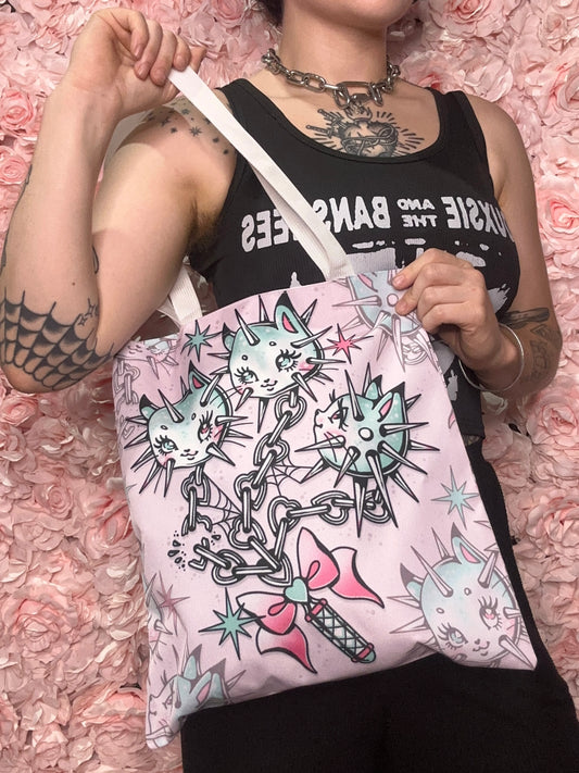 KITTY FLAIL - Tote Bag