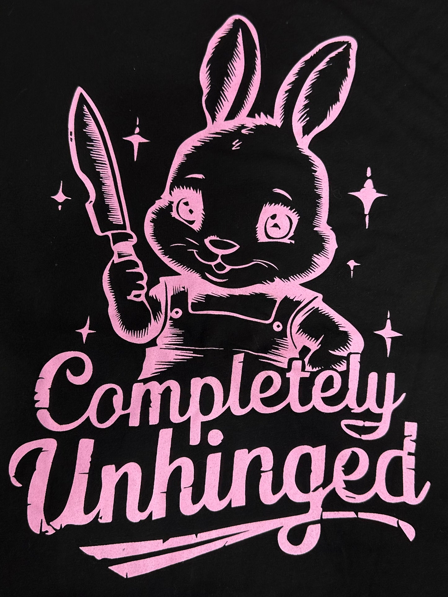 COMPLETELY UNHINGED - Bunny T-Shirt