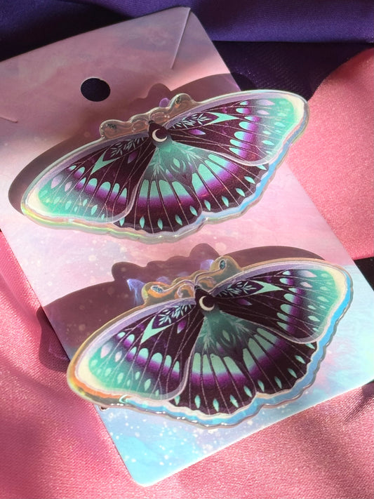 LA BELLA LUNA - Iridescent Hair Clip Set