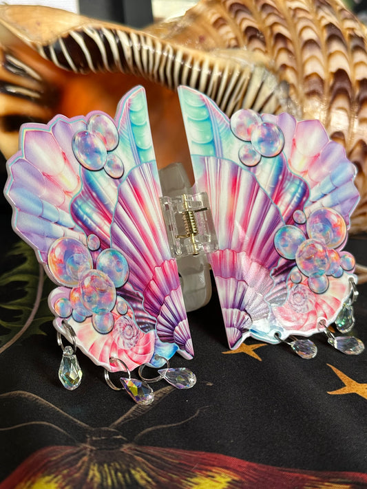 BY THE SEA SHORE - Butterfly Hair Clip