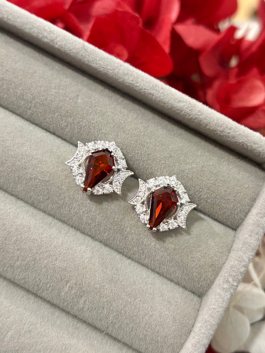 Till Death - 925 silver Coffin Earrings