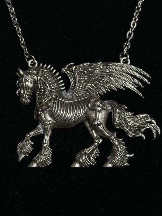 GHOST RIDER - Mother of Hades NIGHT GARDEN Necklace
