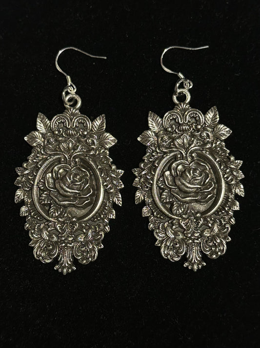 ETERNAL ROSE - Mother of Hades NIGHT GARDEN Earrings