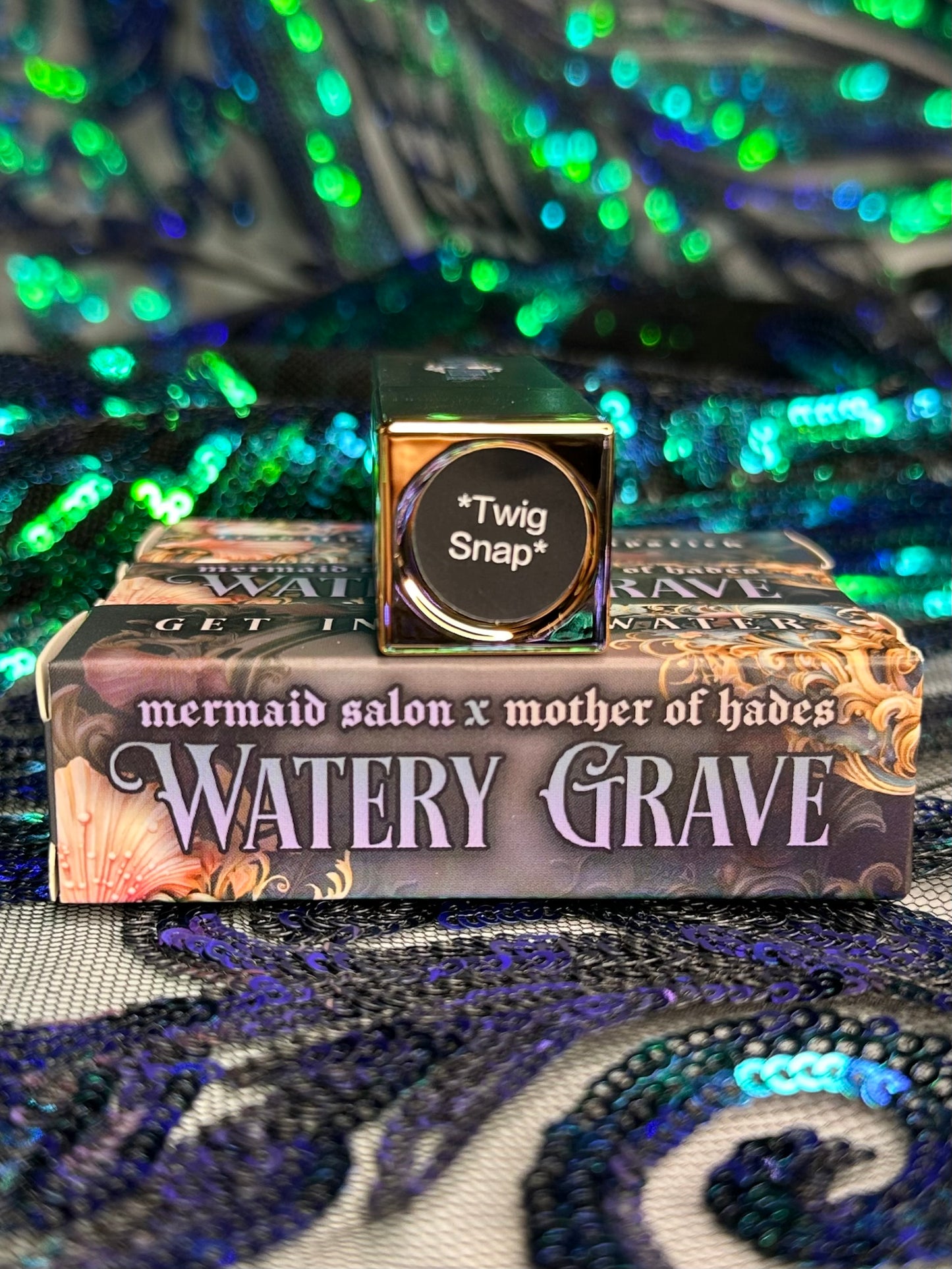 *TWIG SNAP* - Mother of Hades Watery Grave Traditional Cream Velvet Lipstick