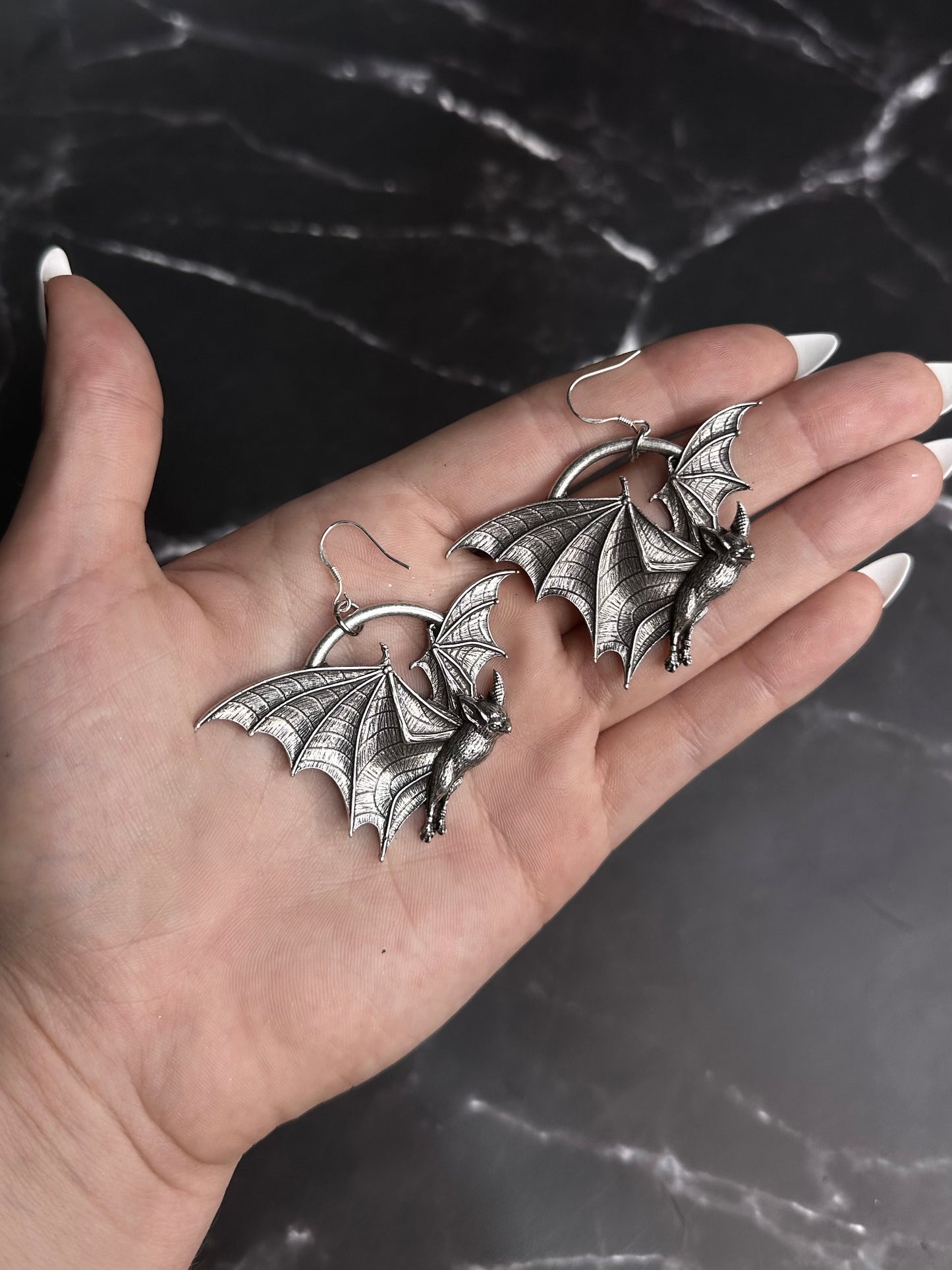 SCREECHERS OF THE NIGHT - Mother of Hades NIGHT GARDEN Earrings