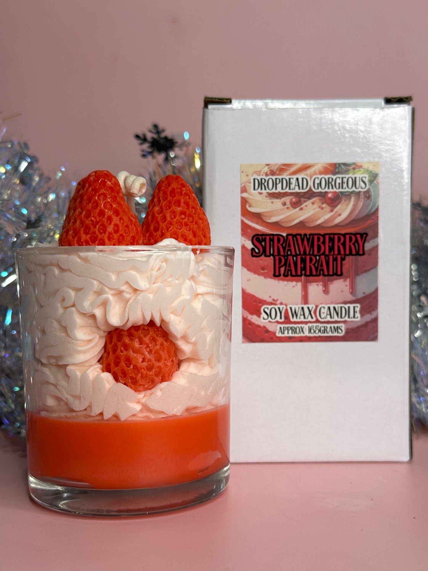 STRAWBERRY PARFAIT - soy candle
