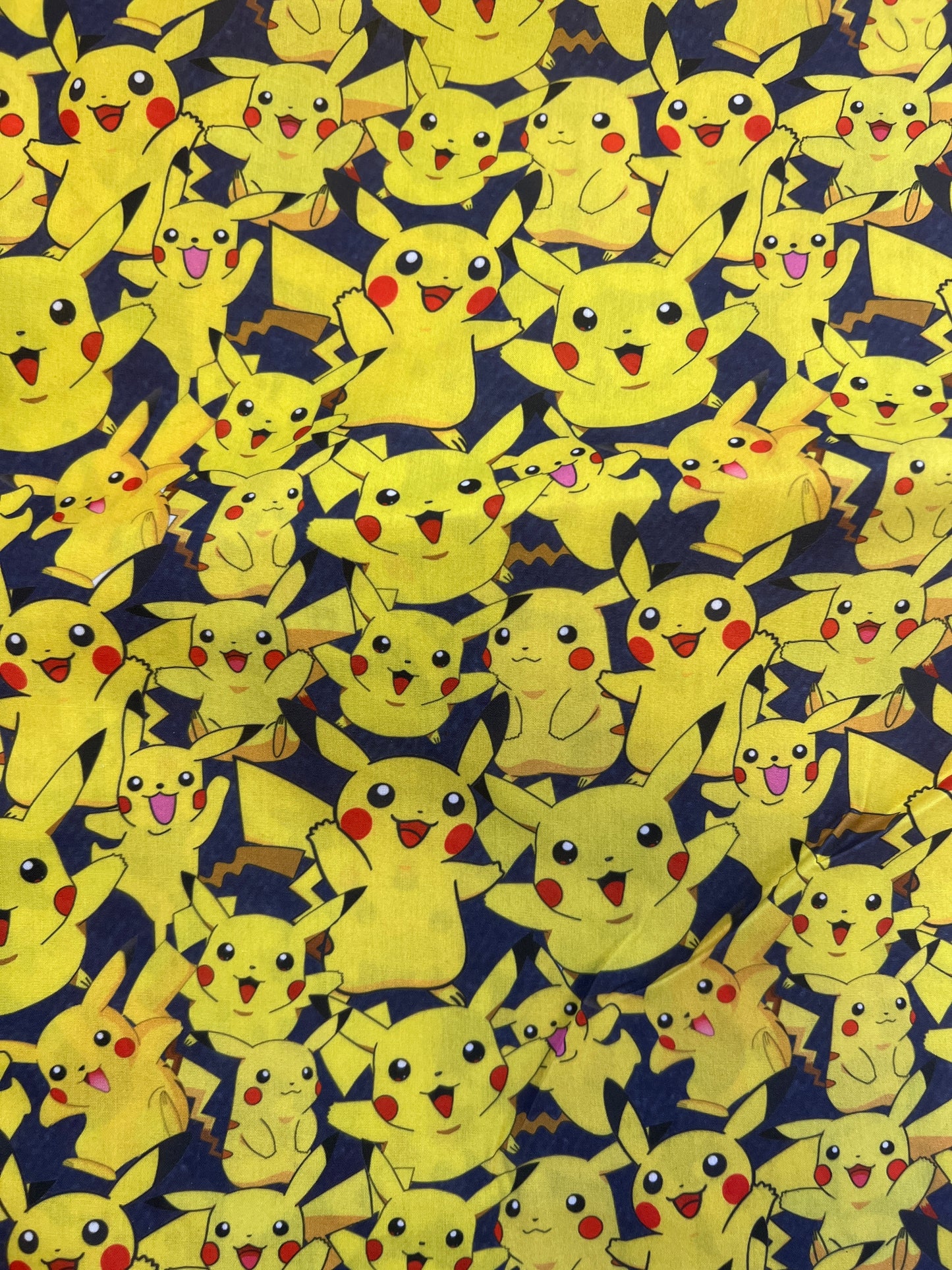 PIKACHU PARTY - Polycotton Fabric from Japan