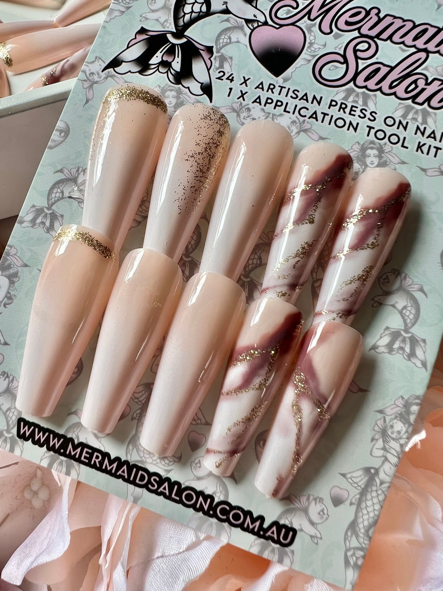 ROSE QUARTZ - Press-On Nail Kit