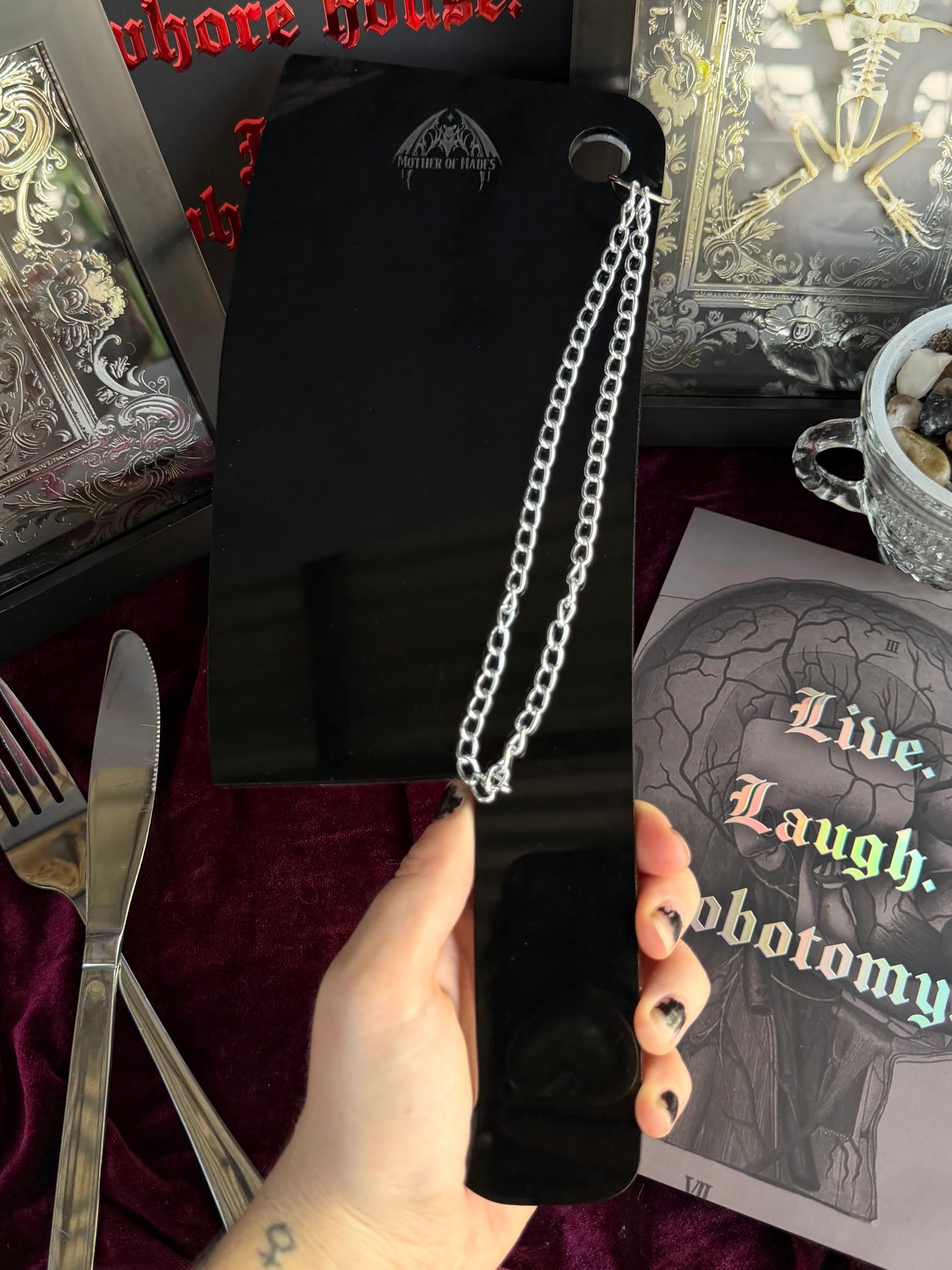 CHEF’S KISS - Mother of Hades Knife Mirror