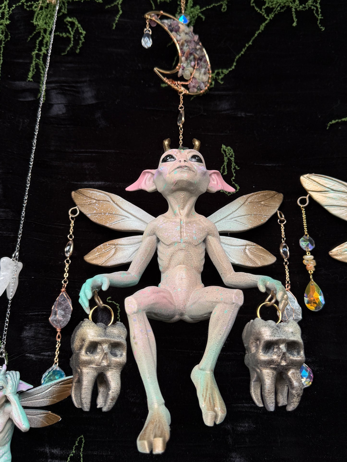 CASSIUS - Fluorite Moon Tooth Fairy Creature