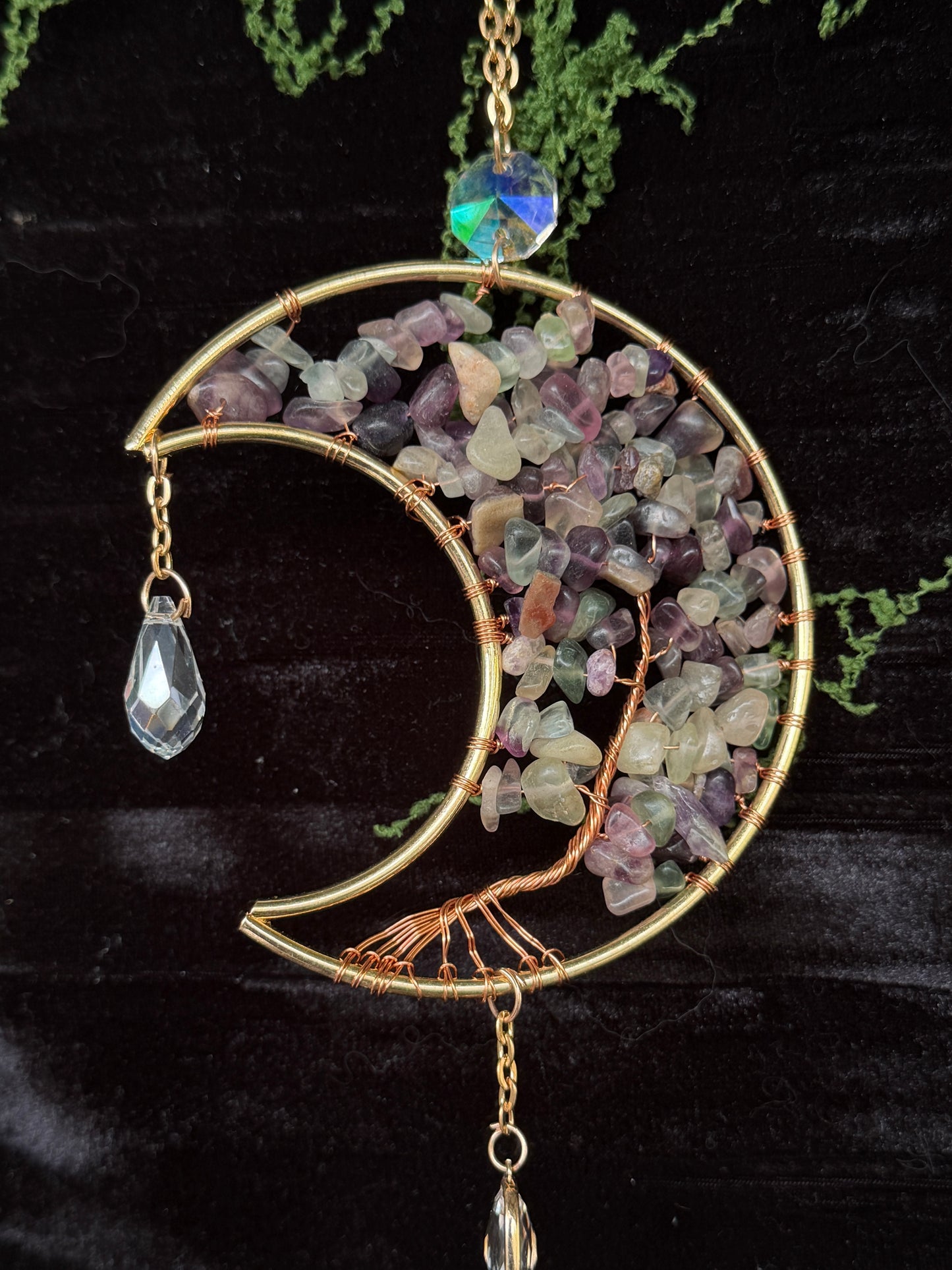 CASSIUS - Fluorite Moon Tooth Fairy Creature