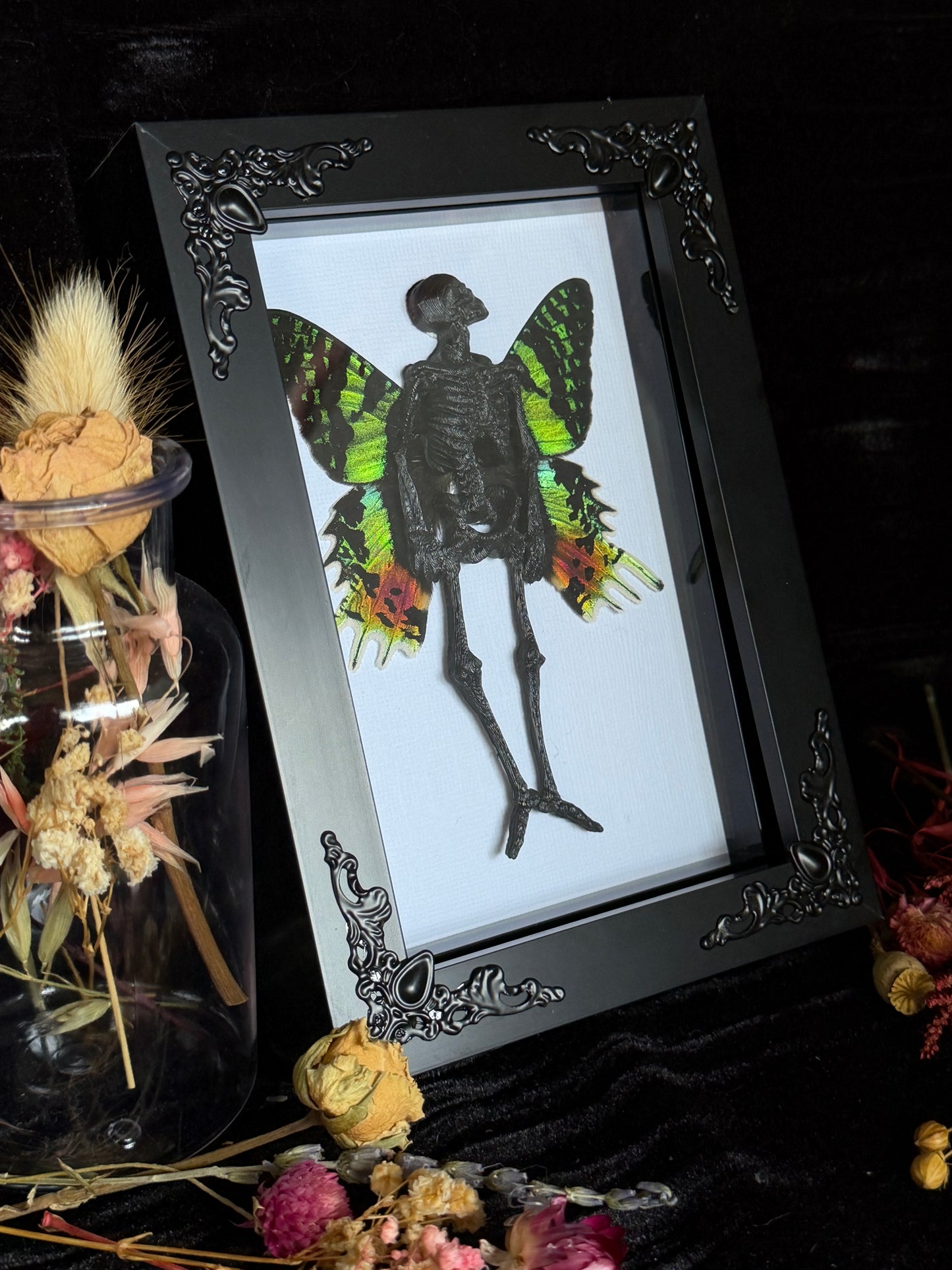 NOIR SUNSET MOTH FAIRY - Mother of Hades Dead Fairy Collection