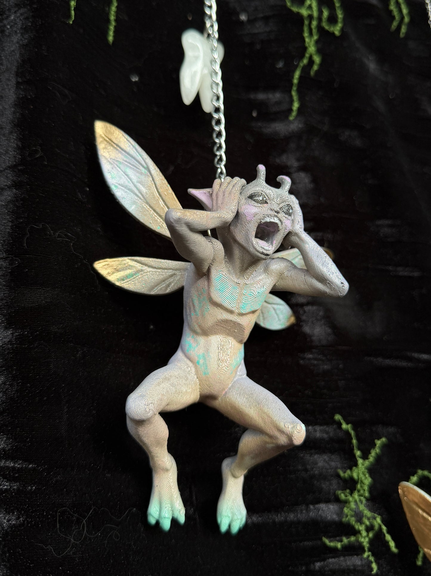Small Tooth Fairy Creature - Small with Clear Quartz
