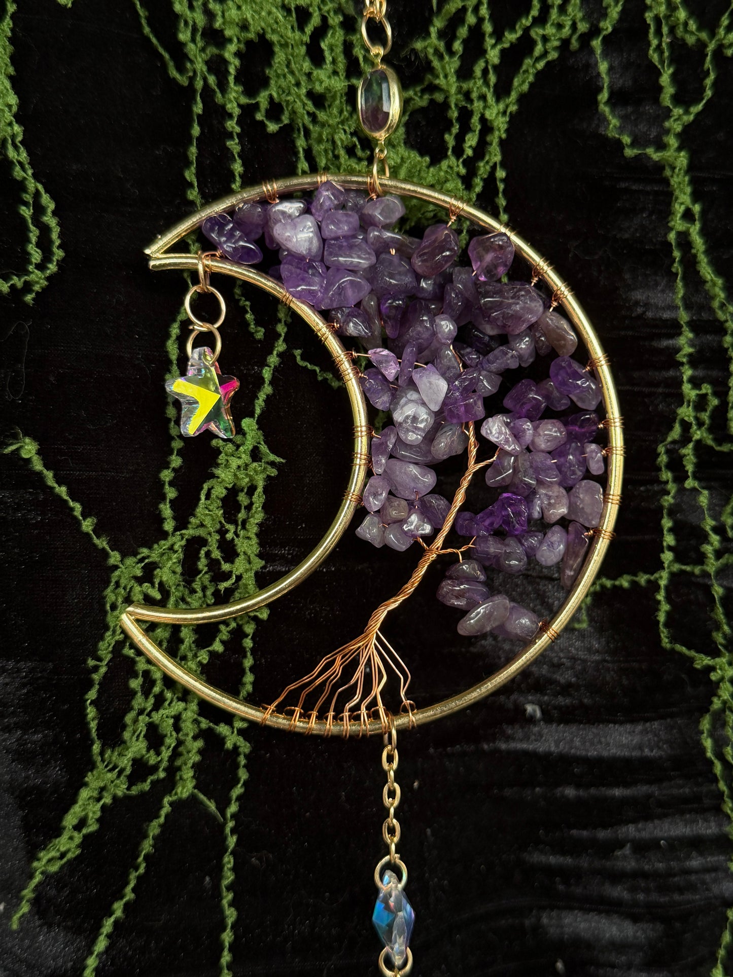 WISP - Amethyst Moon Tooth Fairy Creature