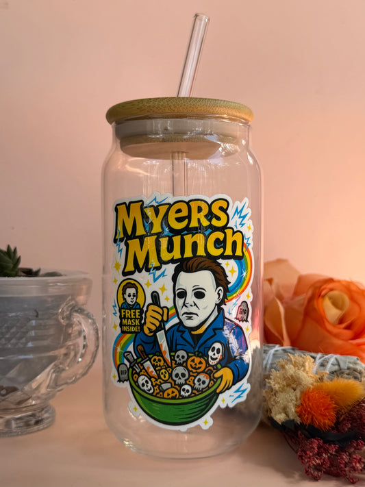 MYERS MUNCH - Glass Latte Drink Cup