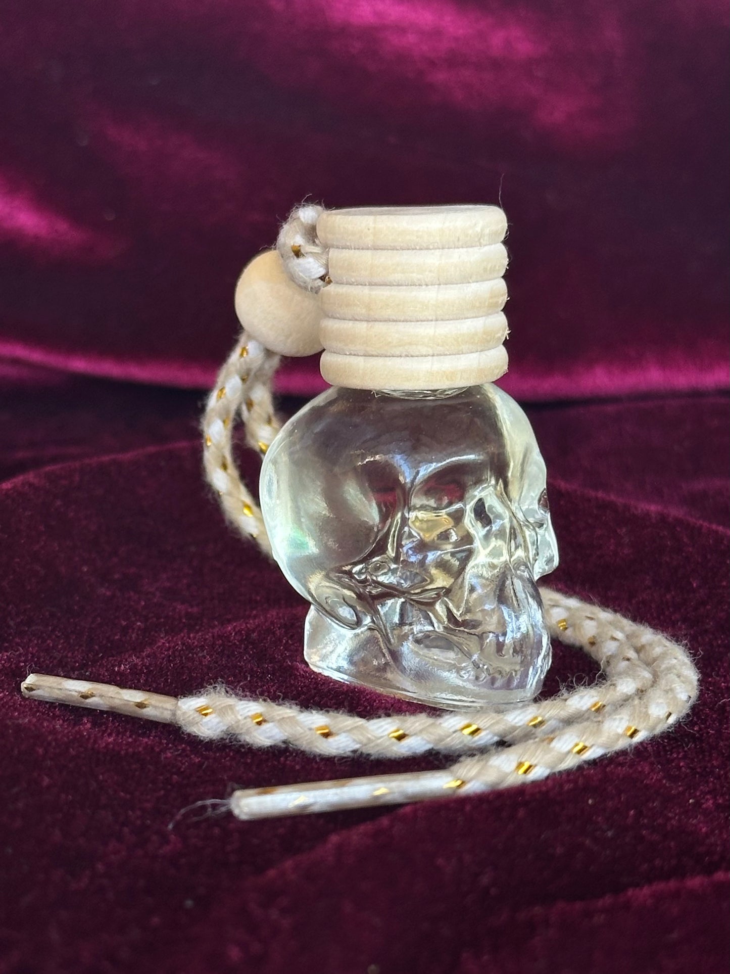 COFFEE BEAN - Refillable Skull Car Diffuser