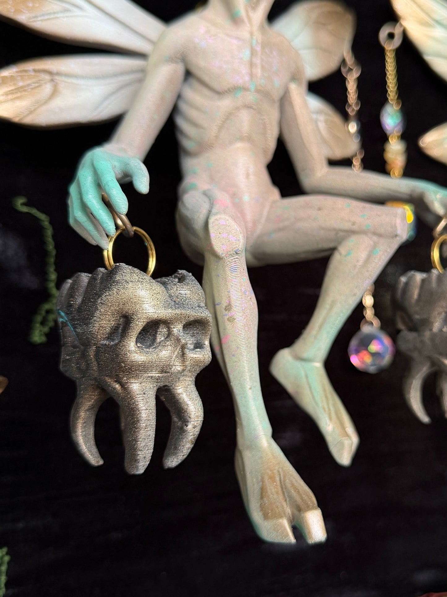 CASSIUS - Fluorite Moon Tooth Fairy Creature