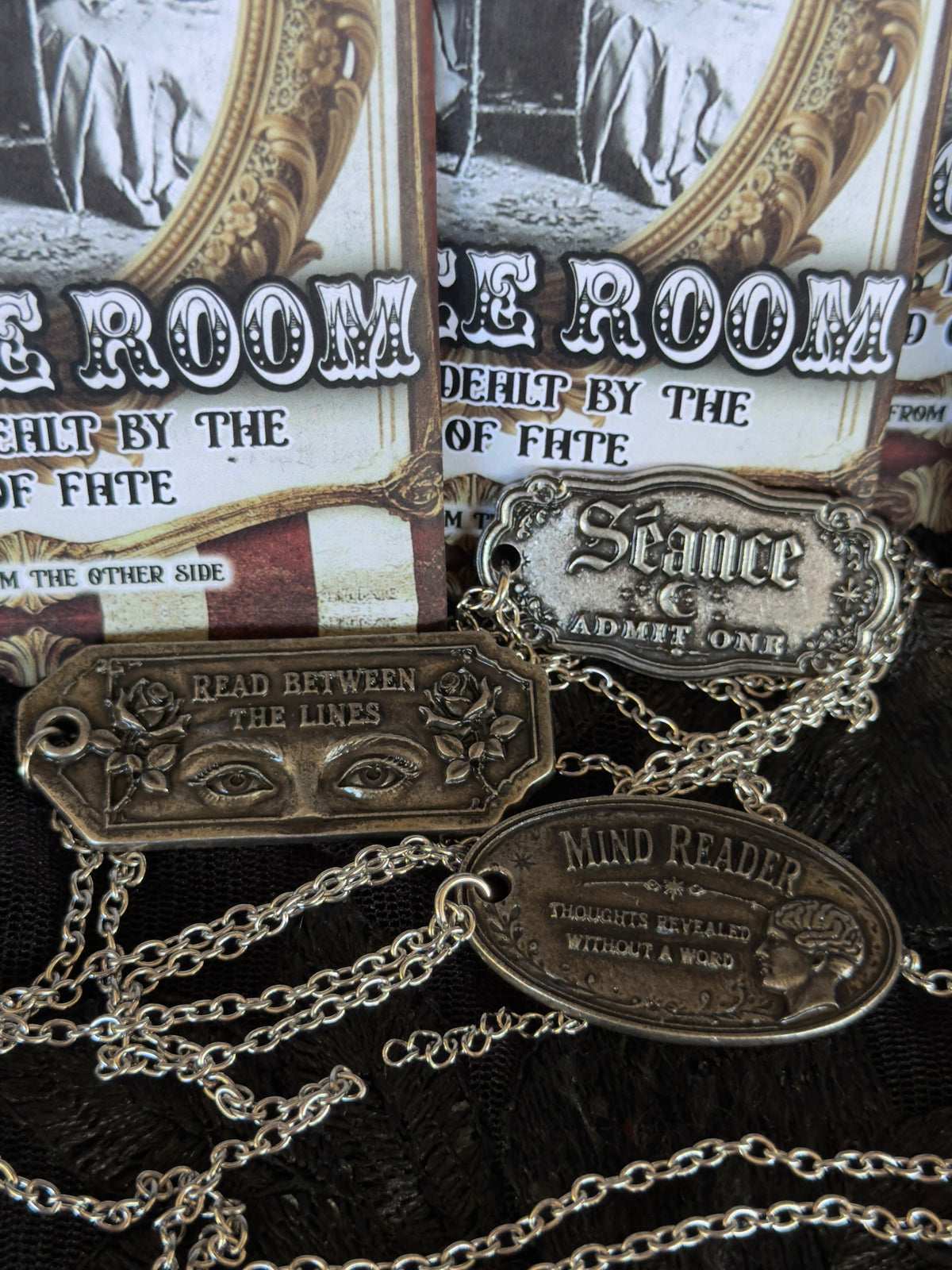 HIDING IN PLAIN SIGHT - Mother of Hades Tag Necklace