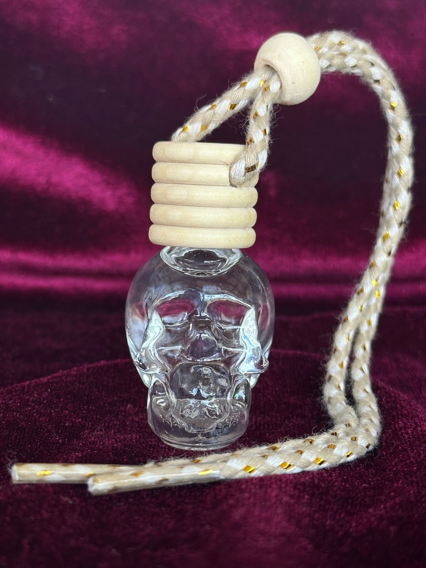VANILLA KILLA - Refillable Skull Car Diffuser