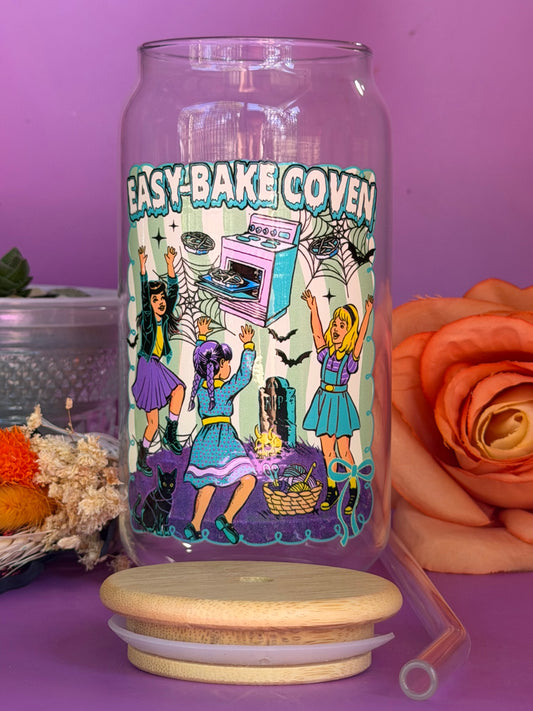 EASY BAKE COVEN - Glass Latte Drink Cup