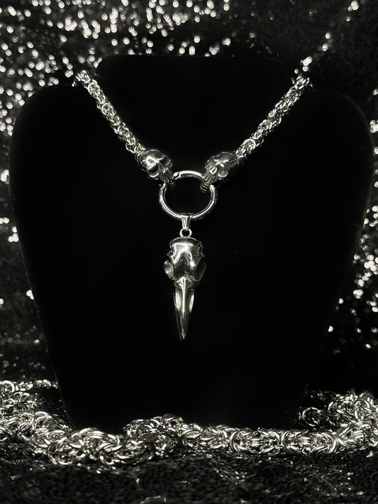 SKULL & BONES Mother of Hades Chainmail Necklace