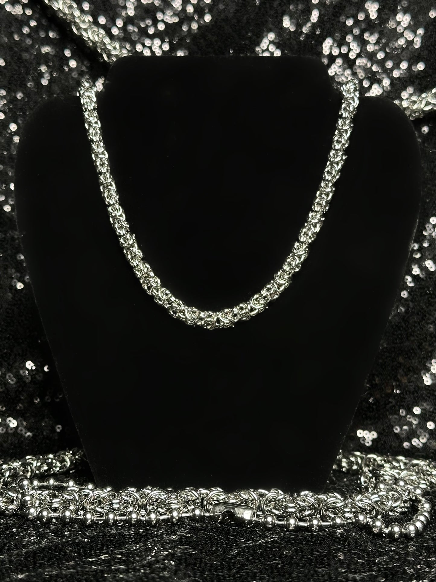 MEDIUM COIL -  Mother of Hades Chainmail Necklace