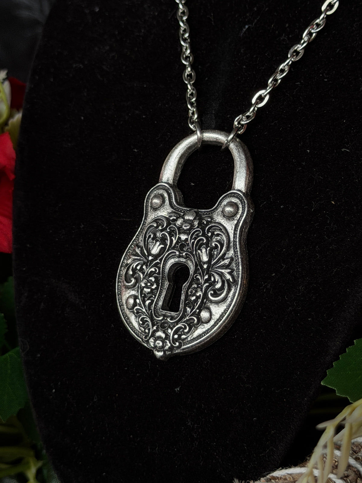 CELLAR DOOR PADLOCK - Mother of Hades Padlock Necklace