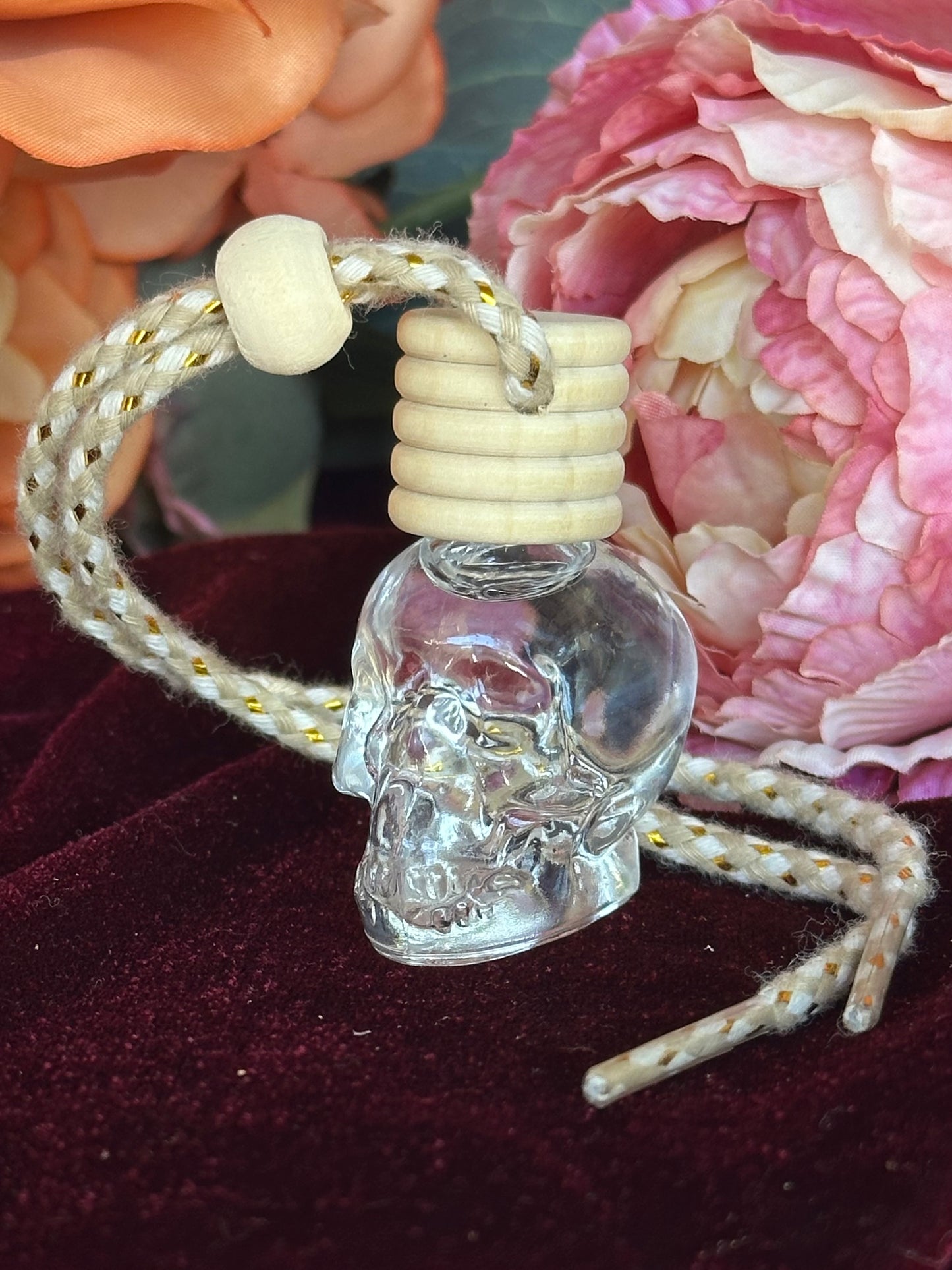 BLUEBERRY - Refillable Skull Car Diffuser