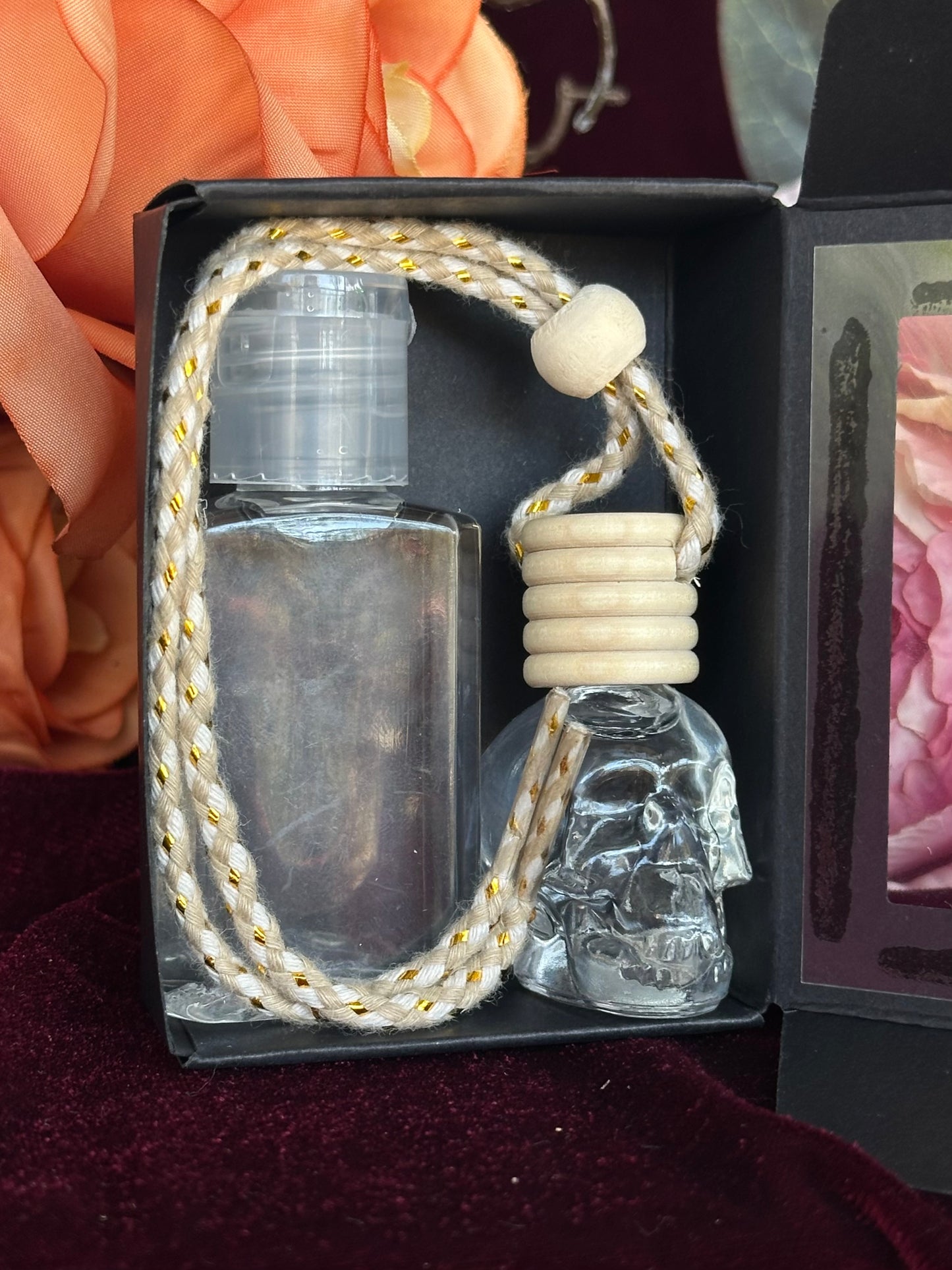 BLUEBERRY - Refillable Skull Car Diffuser