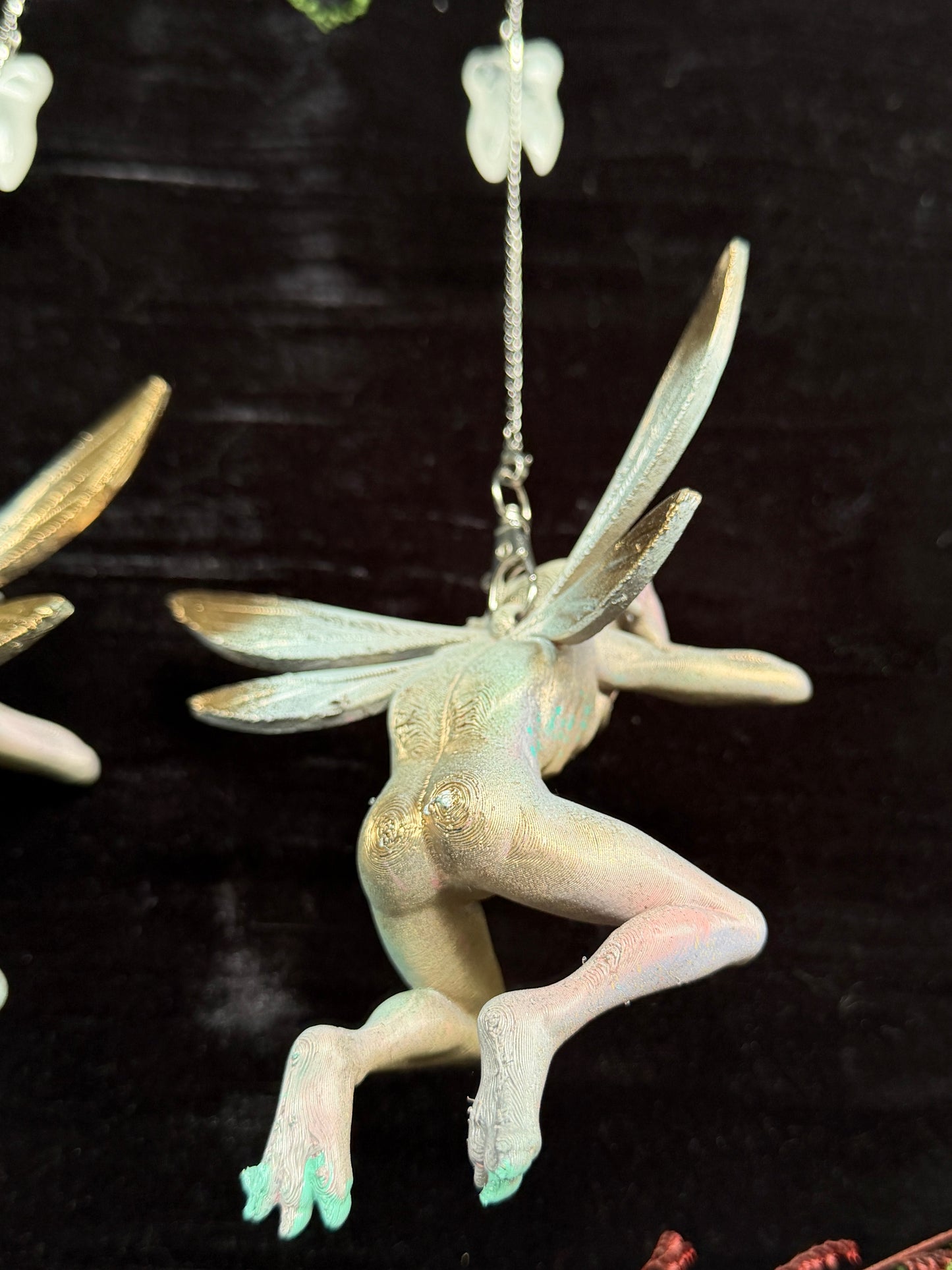 Small Tooth Fairy Creature - Small with Clear Quartz