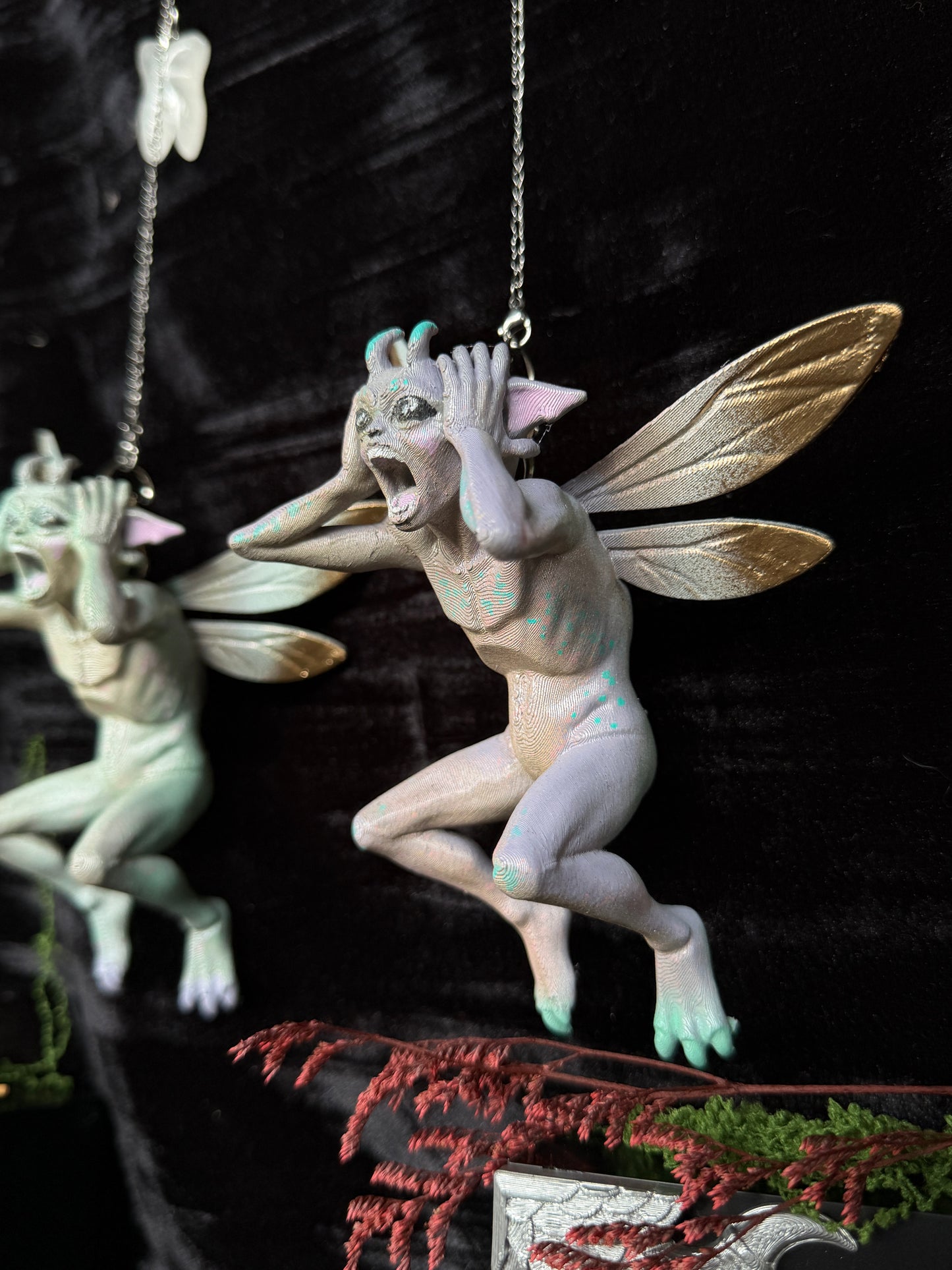 Small Tooth Fairy Creature - Small with Clear Quartz