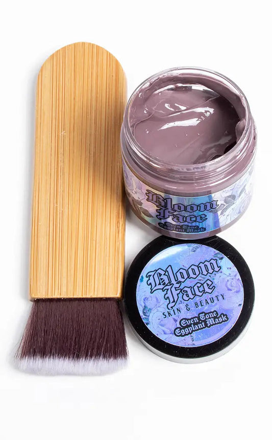 Bloomface Even-tone Eggplant Face Mask