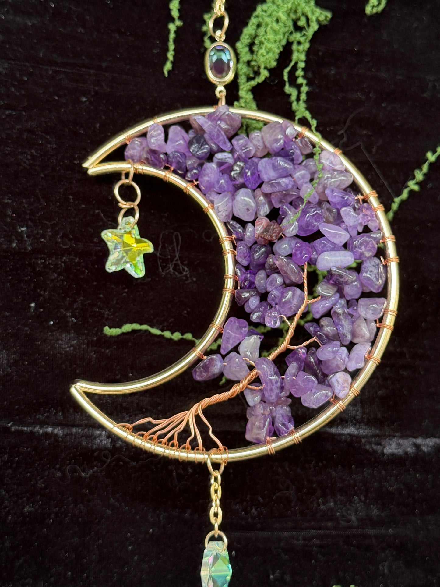 WILLOW - Amethyst  Moon Tooth Fairy Creature