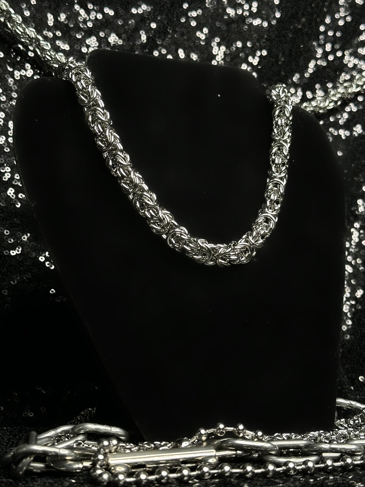 LARGE COIL -  Mother of Hades Chainmail Necklace