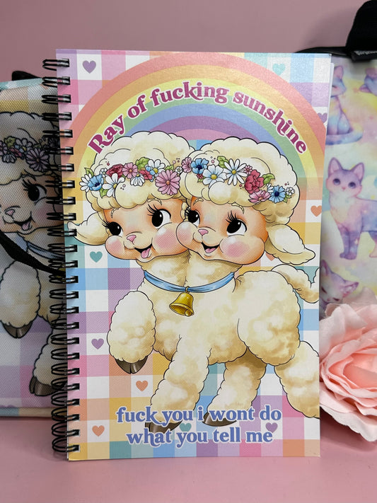 RAY OF SUNSHINE - Spiral Notebook