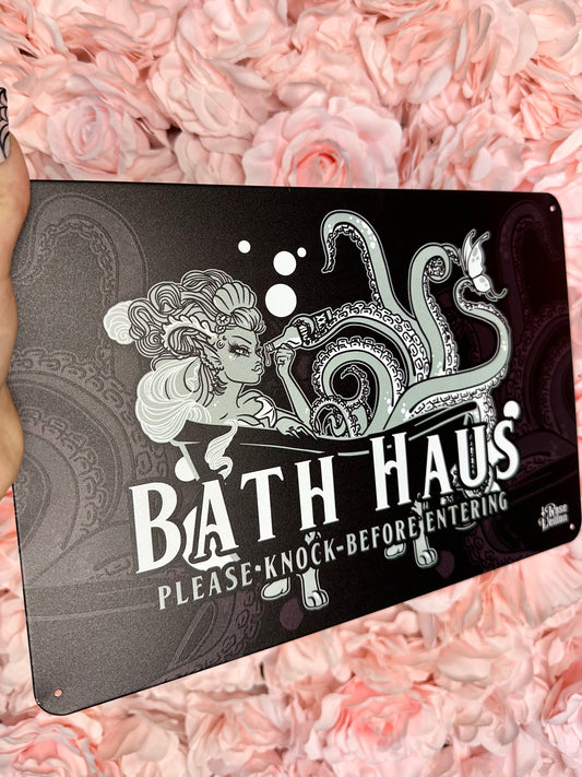 BATH HAUS - Rose Demon Tin Sign
