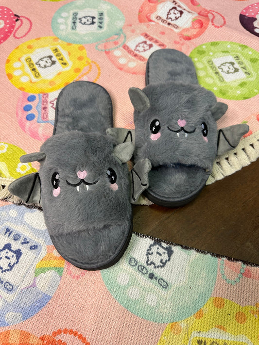 SILVERWING- kawaii bat house slippers