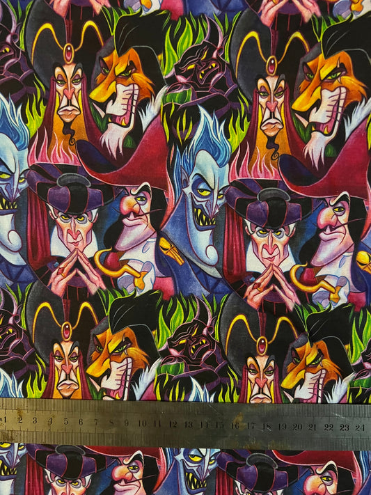 VILLAINS - Polycotton Fabric from Japan