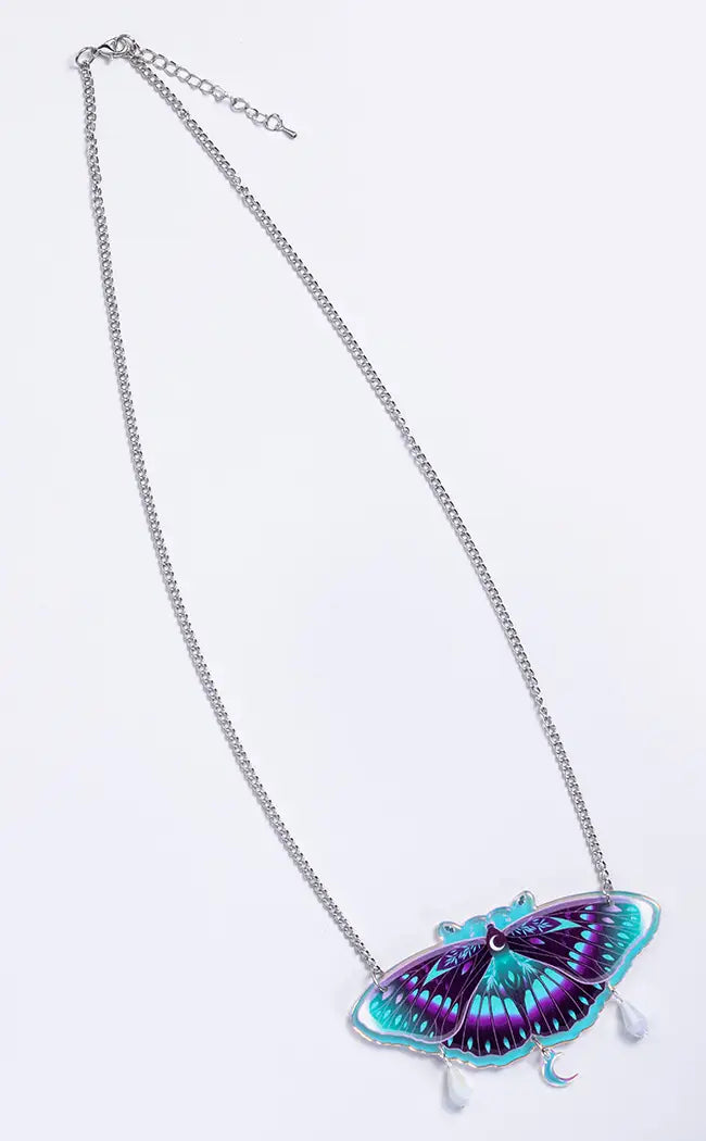 LA BELLA LUNA - Iridescent Dew Drop necklace